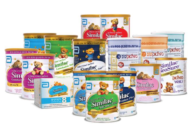 סימילאק, מוצרי מזון לתינוקות כשר לפסח, חברת אבוט,