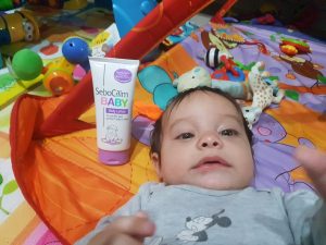 סבוקלם בייבי: תחליב גוף לתינוק להרגעה והגנה על עור התינוק