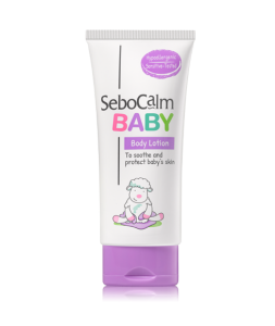 סבוקלם בייבי: תחליב גוף לתינוק להרגעה והגנה על עור התינוק