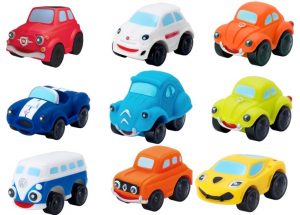 מגוון מכוניות ומוסכי צעצוע מבית "מוטור טאון" המוסך והרכב הראשונים שלי